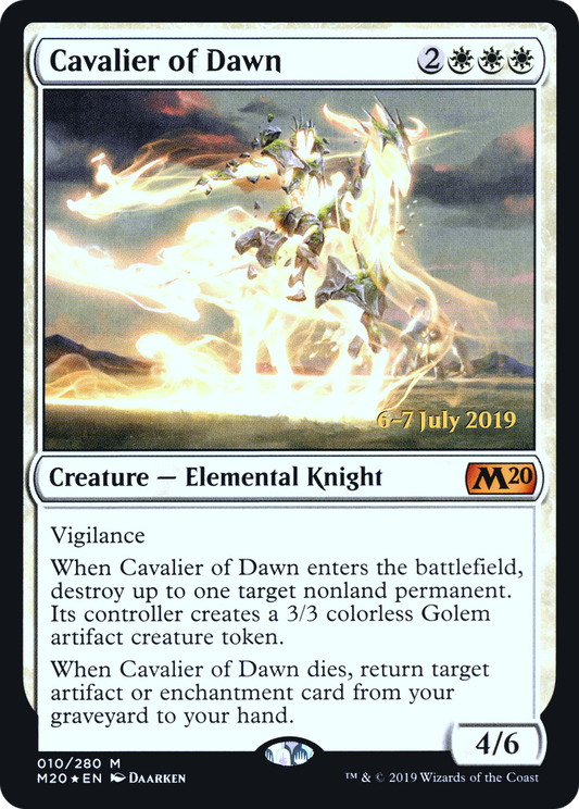 Cavalier of Dawn (PRE-10S) (Foil)