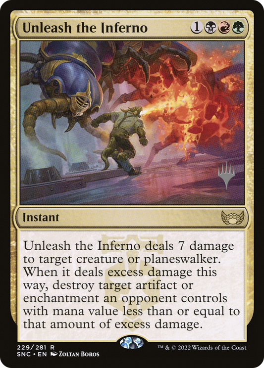 Unleash the Inferno (PPSNC-229P) (Foil)
