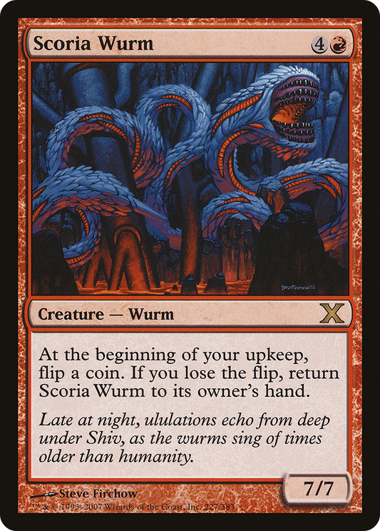 Scoria Wurm (10E-227)