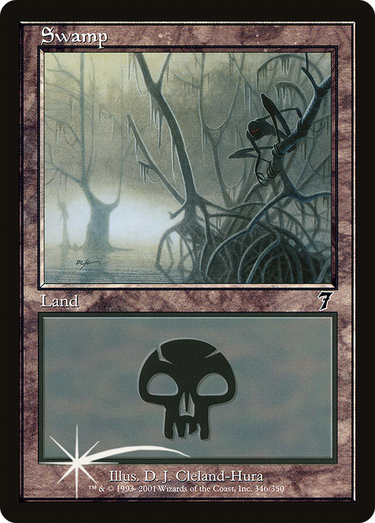 Swamp (7ED-346★) (Foil)