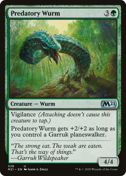 Predatory Wurm (M21-338)