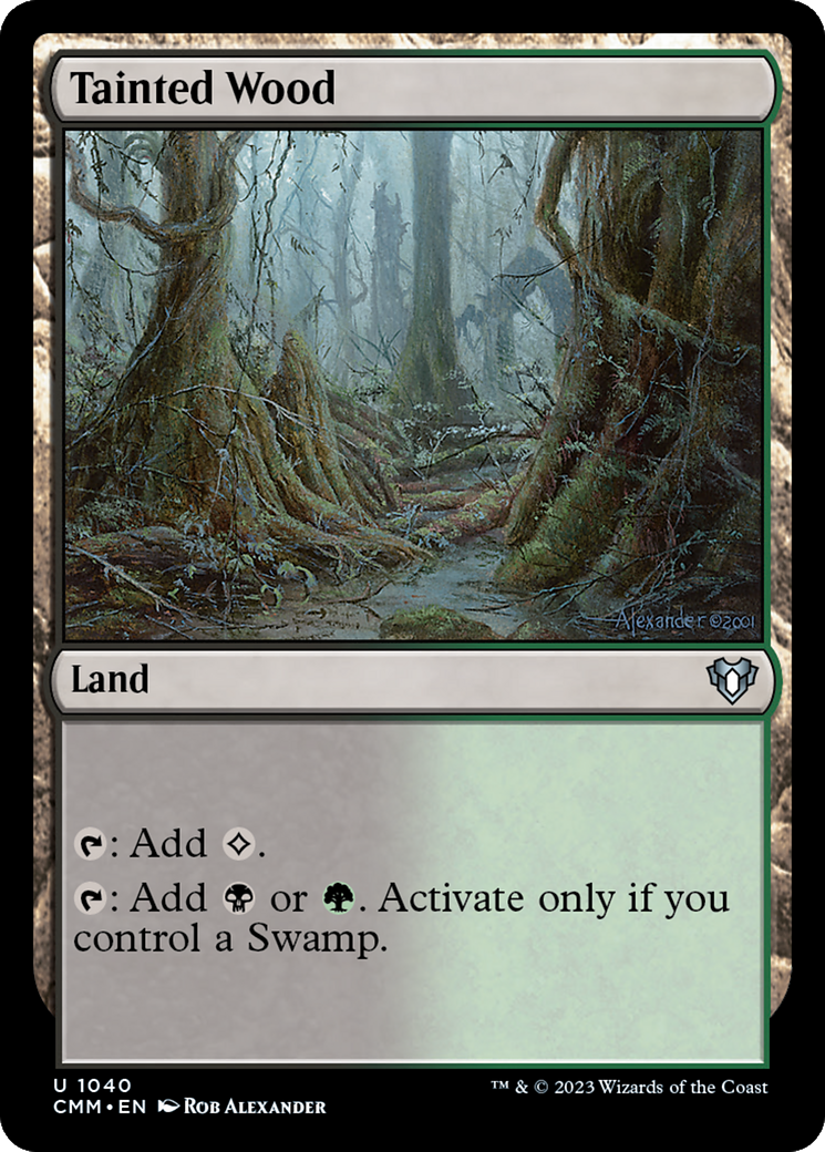 Tainted Wood (CMM-1040)