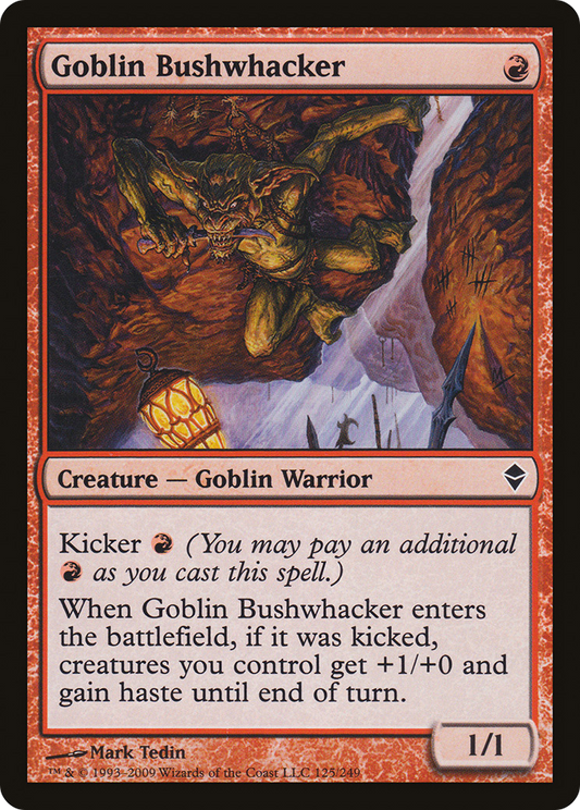 Goblin Bushwhacker (ZEN-125) (Foil)