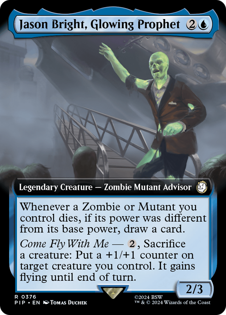 Jason Bright, Glowing Prophet (PIP-376) (Extended Art) (Foil)