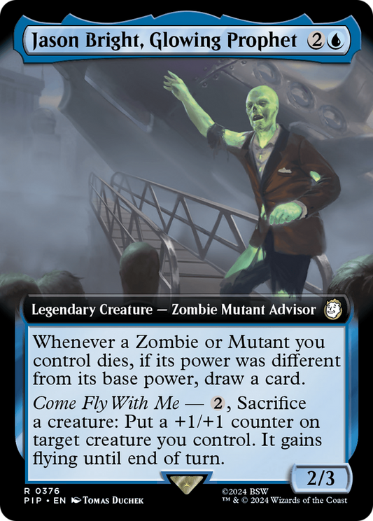 Jason Bright, Glowing Prophet (PIP-376) (Extended Art) (Foil)