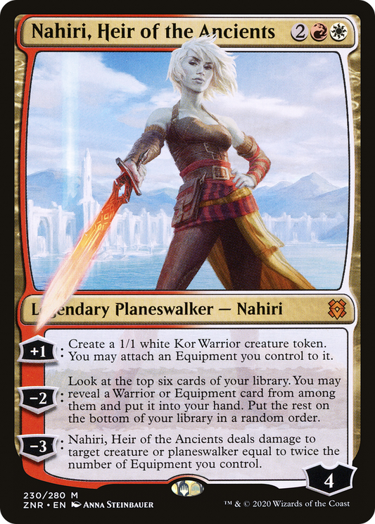 Nahiri, Heir of the Ancients (ZNR-230) (Foil)