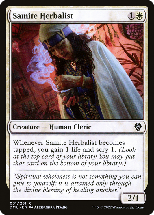 Samite Herbalist (DMU-031)