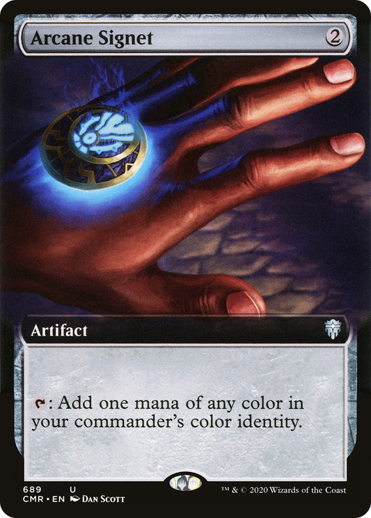 Arcane Signet (CMR-689) (Extended Art) (Foil)
