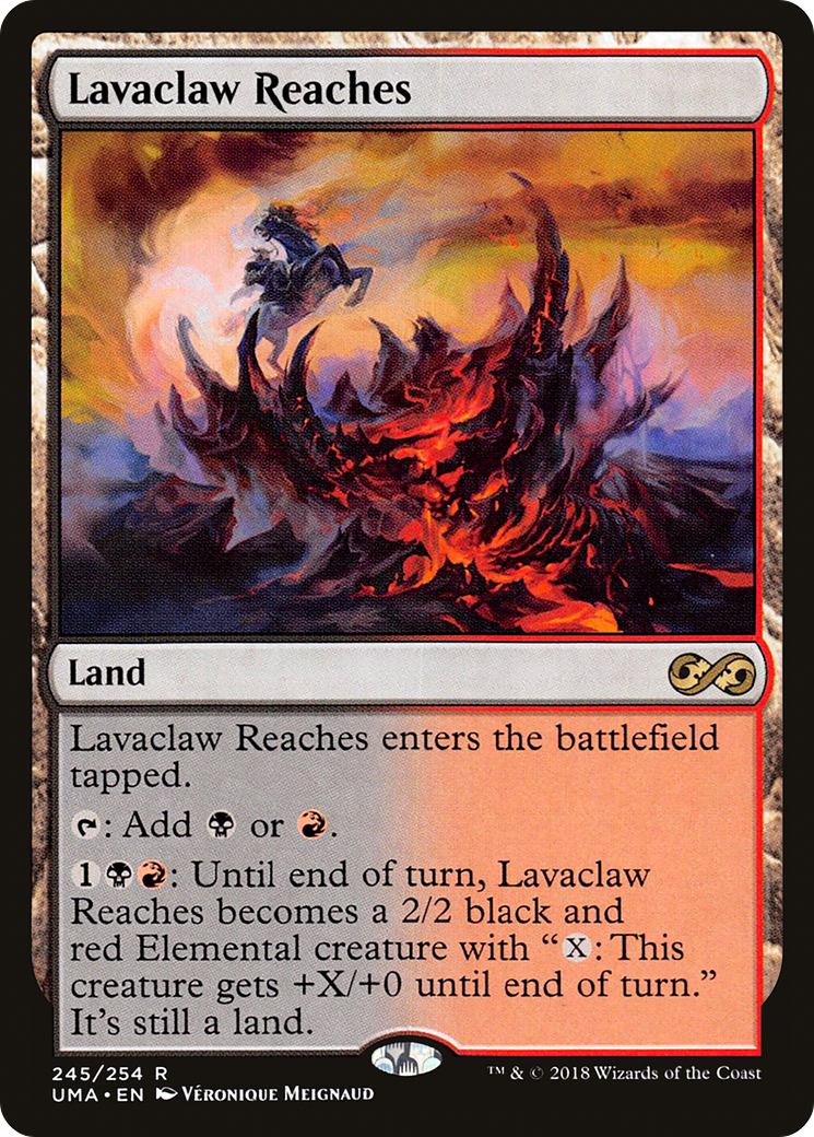 Lavaclaw Reaches (UMA-245) (Foil)