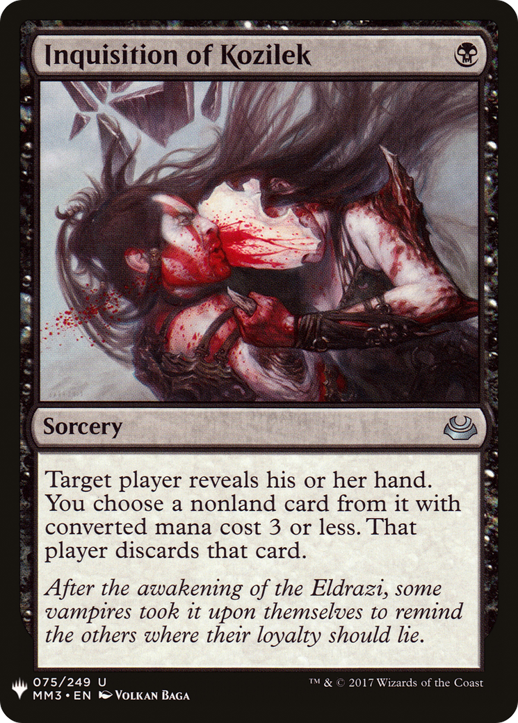 Inquisition of Kozilek (LIST-MM3-75)