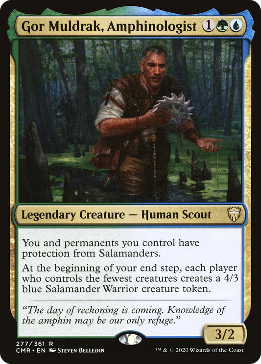 Gor Muldrak, Amphinologist (CMR-277)
