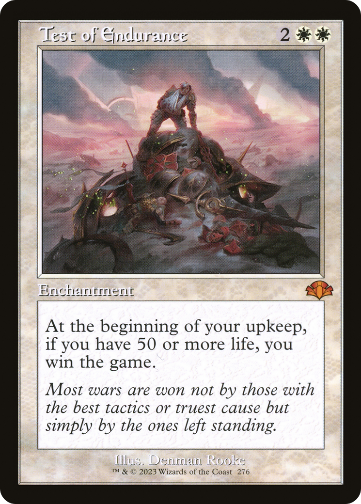 Test of Endurance (DMR-276) (Foil)