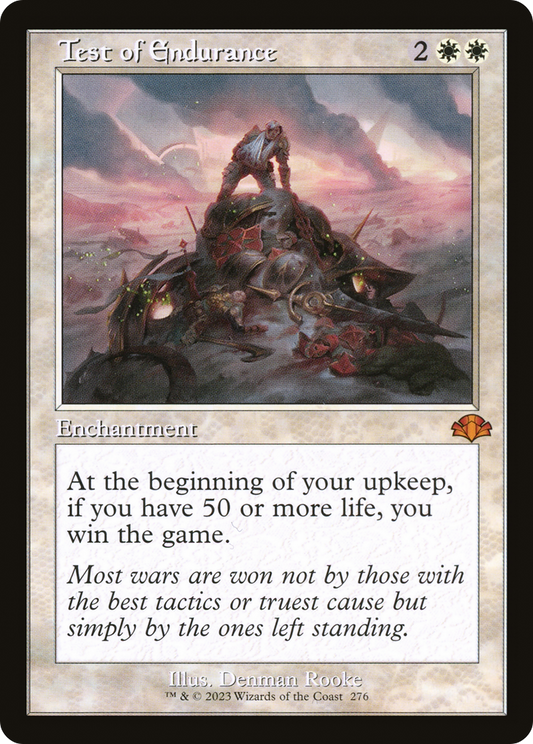 Test of Endurance (DMR-276) (Foil)
