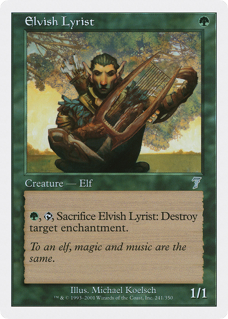 Elvish Lyrist (7ED-241)