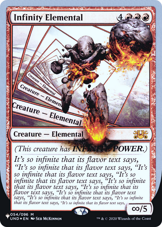 Infinity Elemental (LIST-029) (Foil)