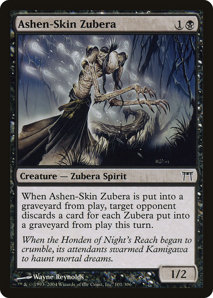 Ashen-Skin Zubera (CHK-101) (Foil)