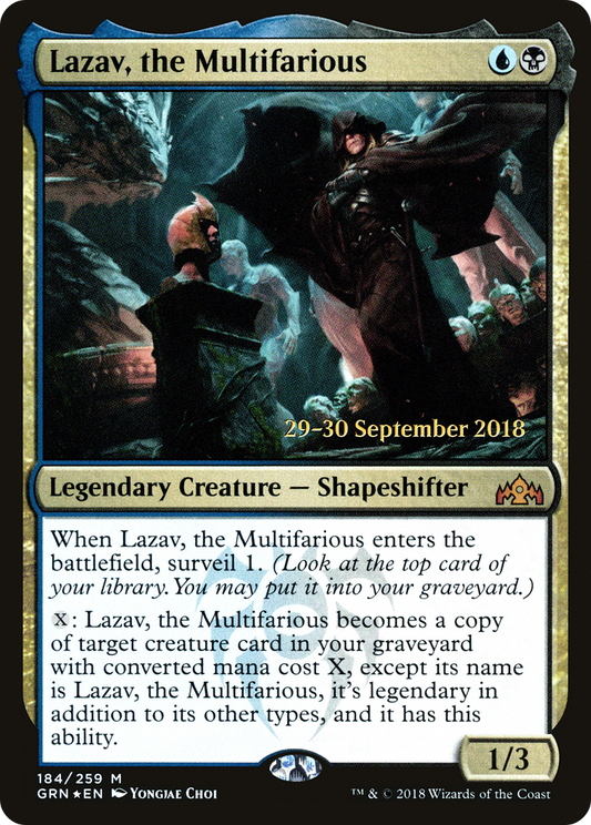Lazav, the Multifarious (PRE-184S) (Foil)