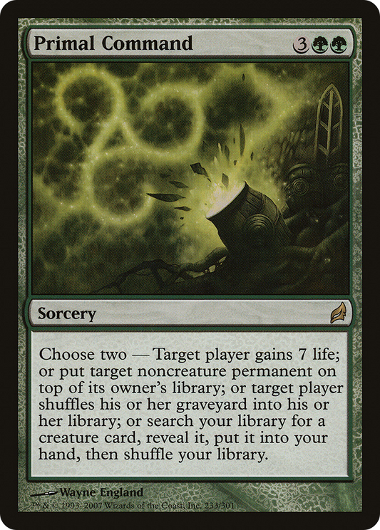 Primal Command (LRW-233)