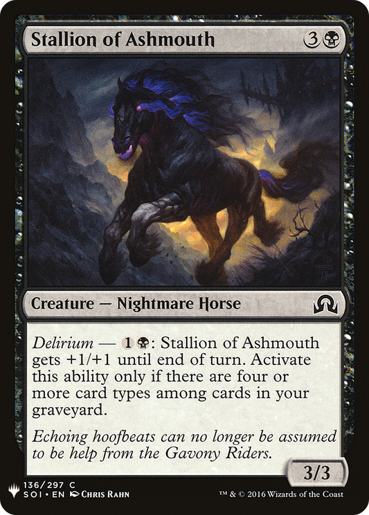 Stallion of Ashmouth (LIST-SOI-136)