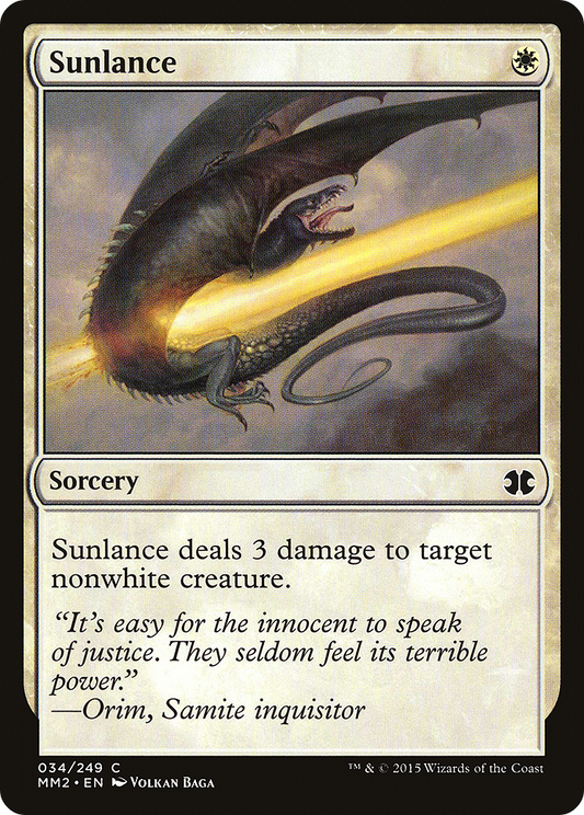 Sunlance (MM2-034) (Foil)