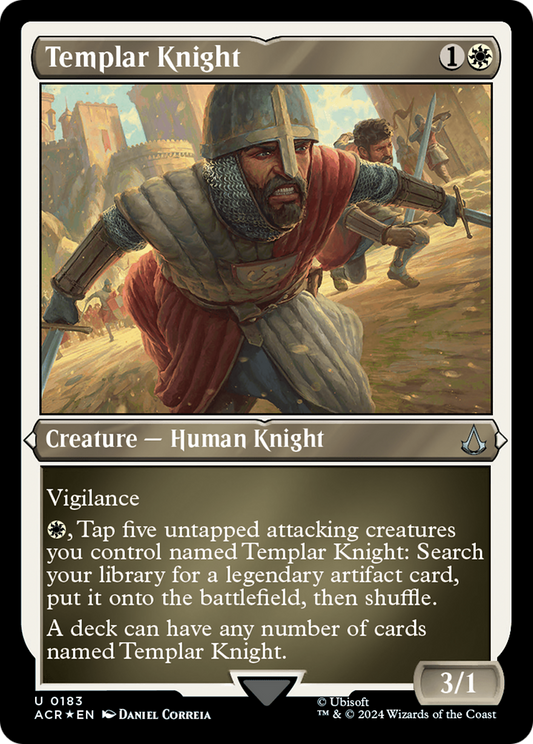 Templar Knight (ACR-183) (Etched Foil)