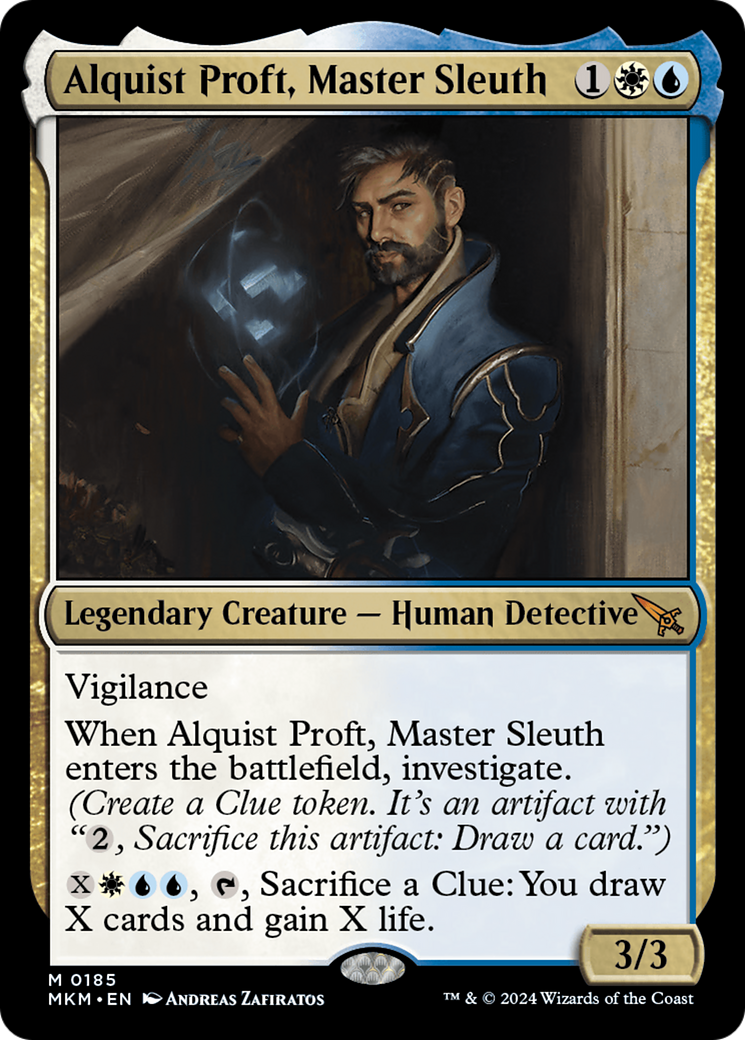 Alquist Proft, Master Sleuth (MKM-185)