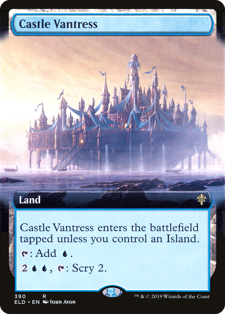 Castle Vantress (ELD-390) (Extended Art) (Foil)