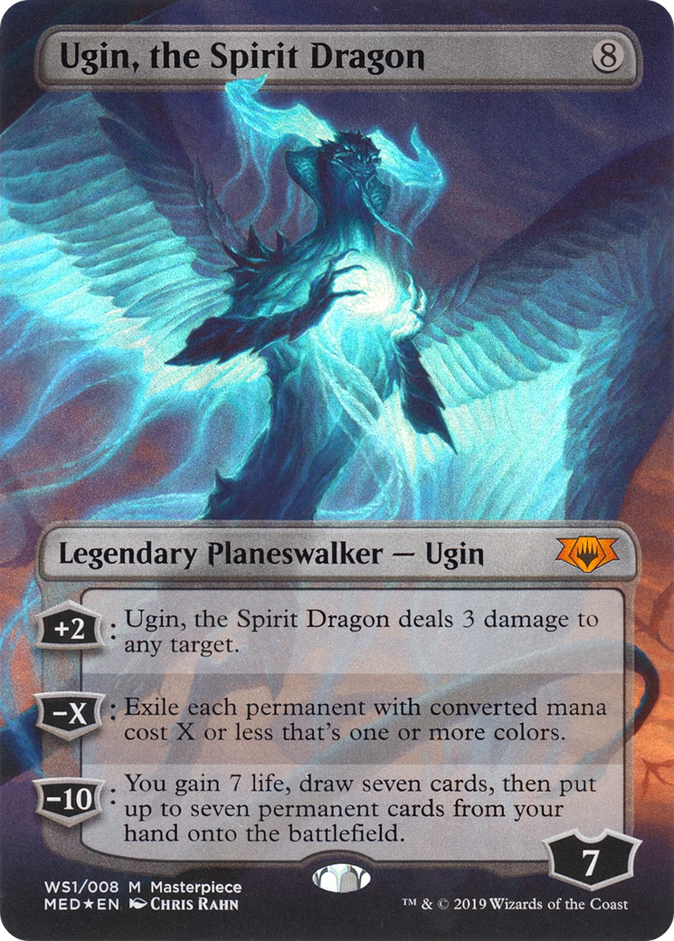 Ugin, the Spirit Dragon (MED3-WS1) (Borderless) (Foil)