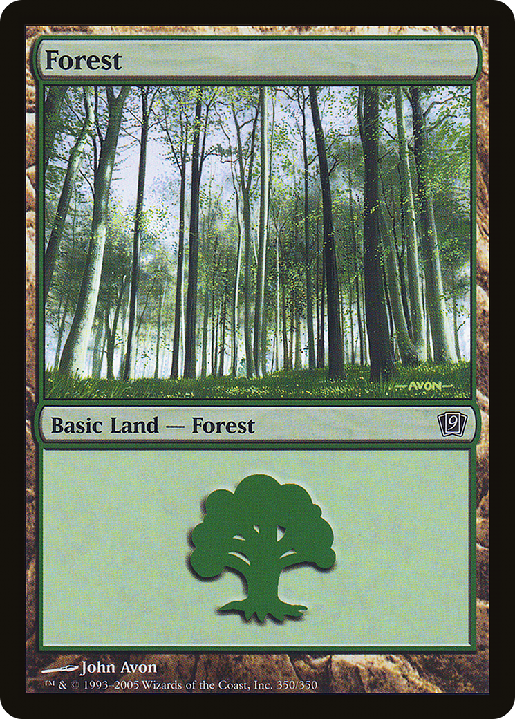 Forest (9ED-350★) (Foil)