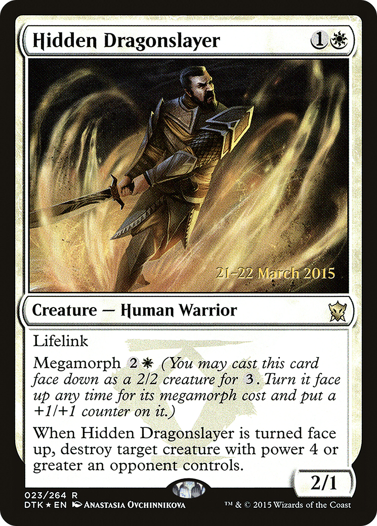 Hidden Dragonslayer (PRE-23S) (Foil)