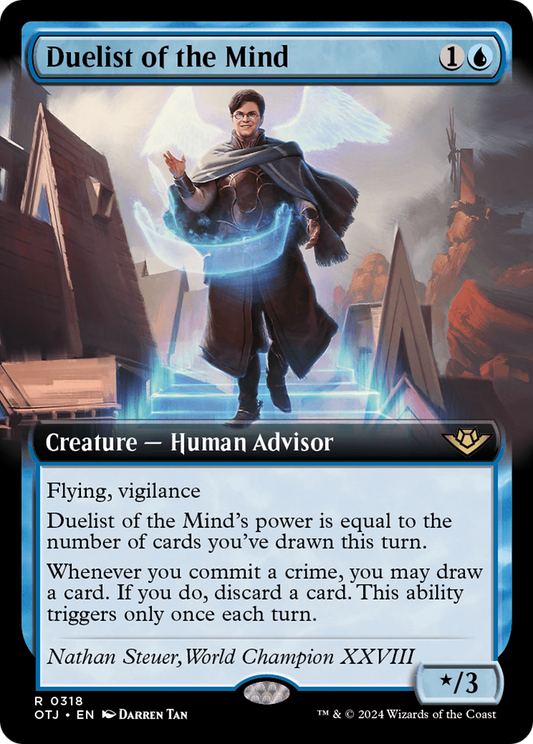 Duelist of the Mind (OTJ-318) (Extended Art) (Foil)