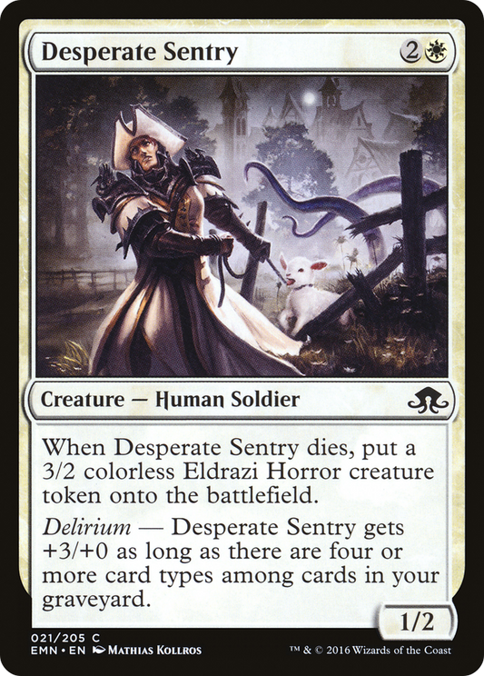 Desperate Sentry (EMN-021)