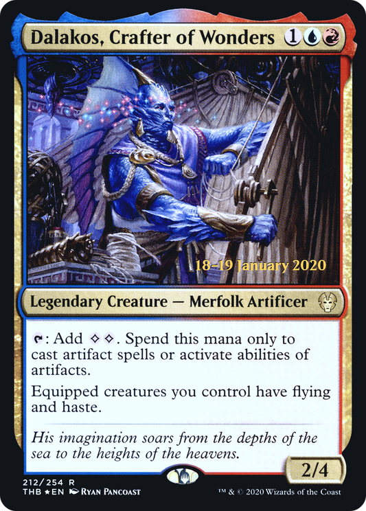 Dalakos, Crafter of Wonders (PRE-212S) (Foil)