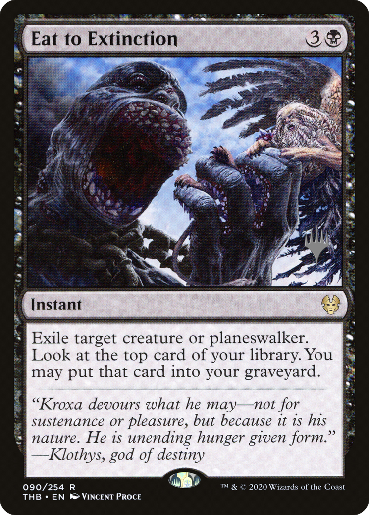 Eat to Extinction (PPTHB-90P) (Foil)