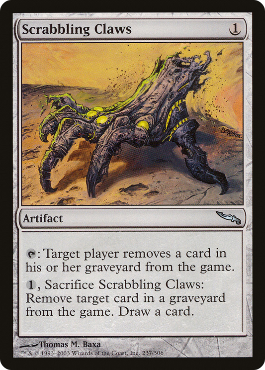 Scrabbling Claws (MRD-237) (Foil)