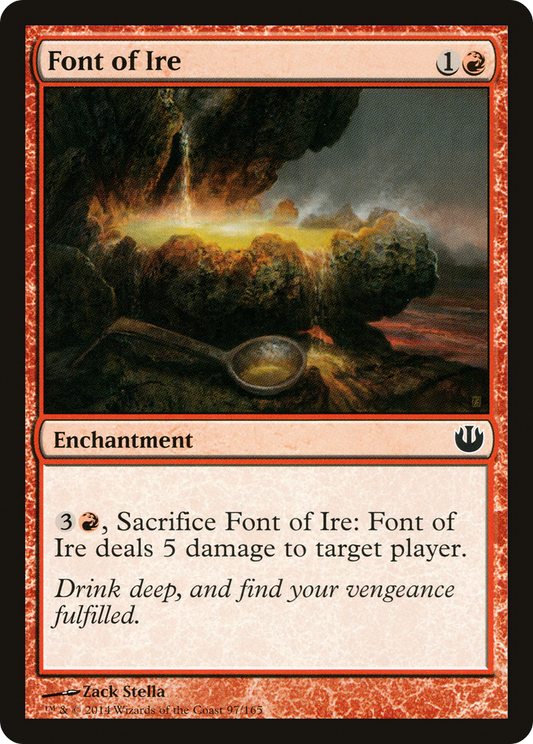 Font of Ire (JOU-097) (Foil)
