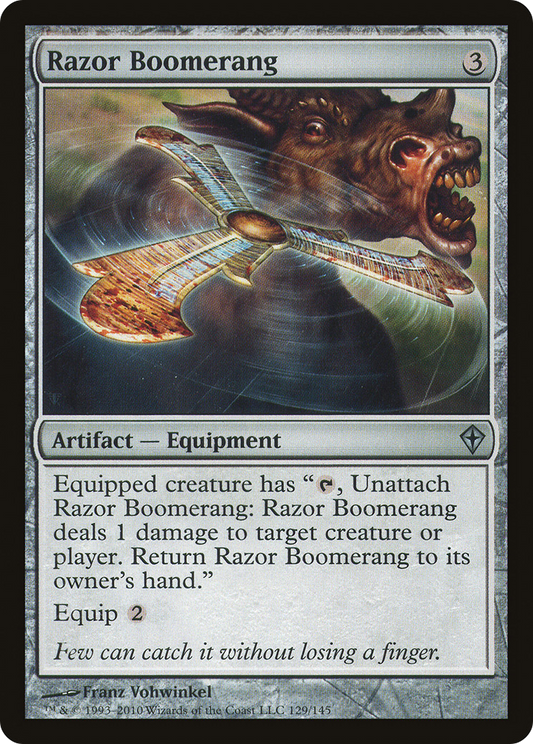 Razor Boomerang (WWK-129) (Foil)