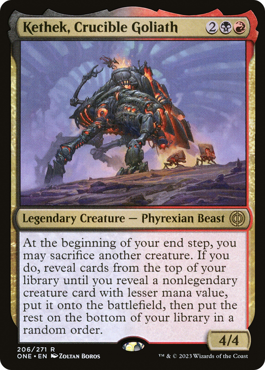 Kethek, Crucible Goliath (ONE-206) (Foil)