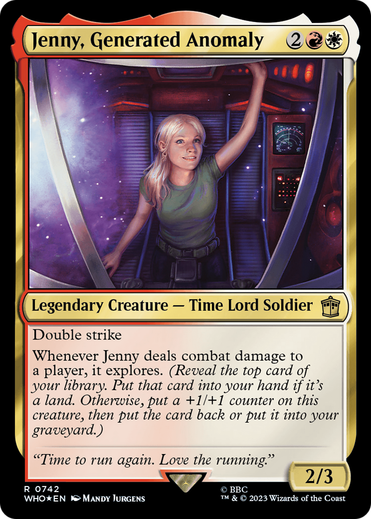 Jenny, Generated Anomaly (WHO-742) (Surge Foil)