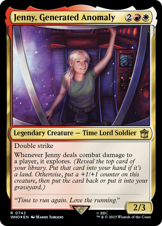 Jenny, Generated Anomaly (WHO-742) (Surge Foil)