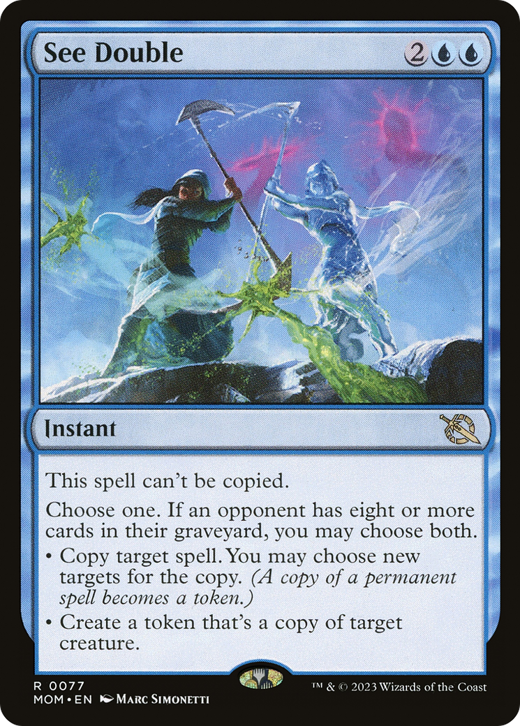 See Double (MOM-077) (Foil)