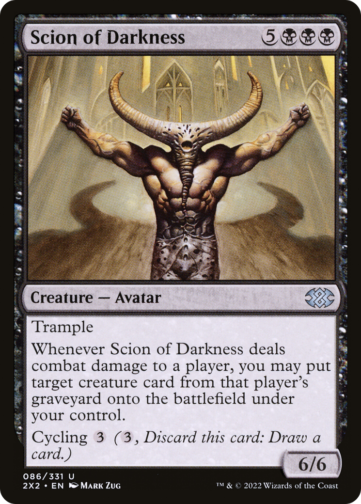 Scion of Darkness (2X2-086) (Foil)