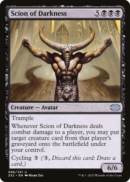 Scion of Darkness (2X2-086) (Foil)