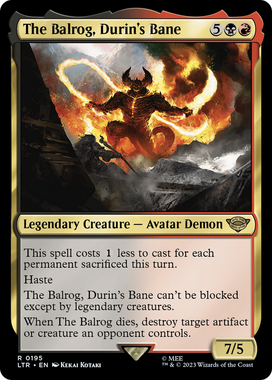 The Balrog, Durin's Bane (LTR-195)