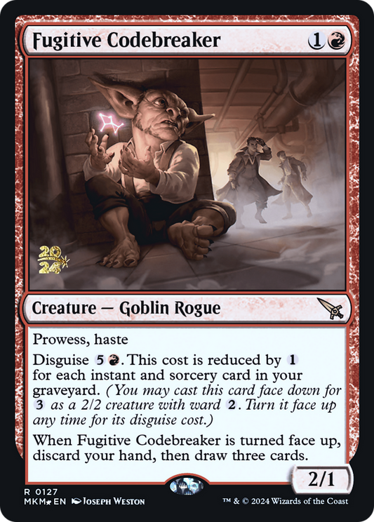 Fugitive Codebreaker (PRE-127S) (Foil)