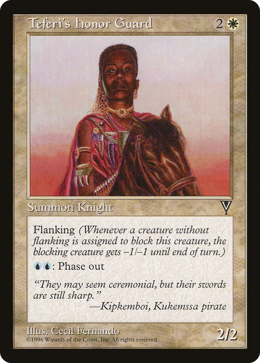 Teferi's Honor Guard (VIS-022)