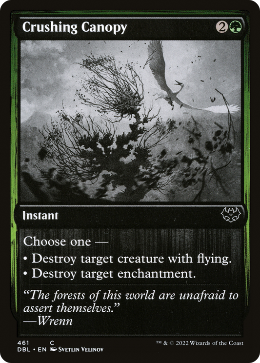 Crushing Canopy (DBL-461) (Foil)