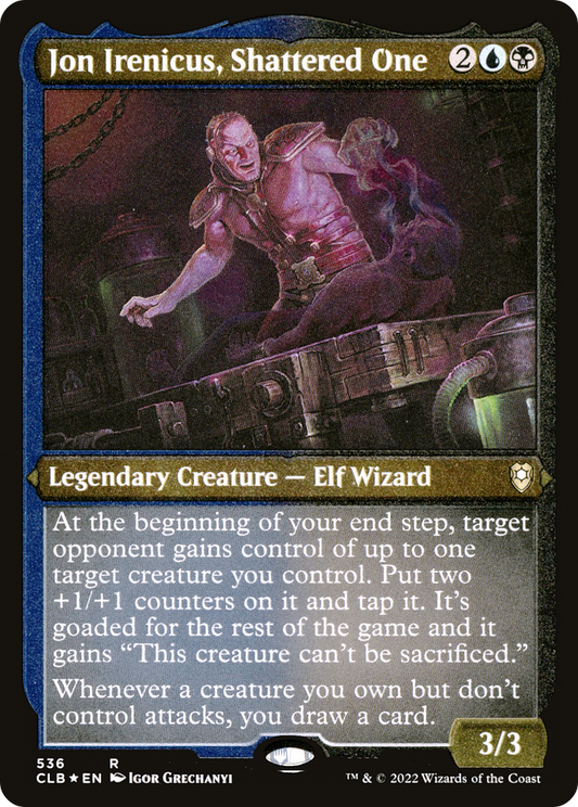 Jon Irenicus, Shattered One (CLB-536) (Etched Foil)
