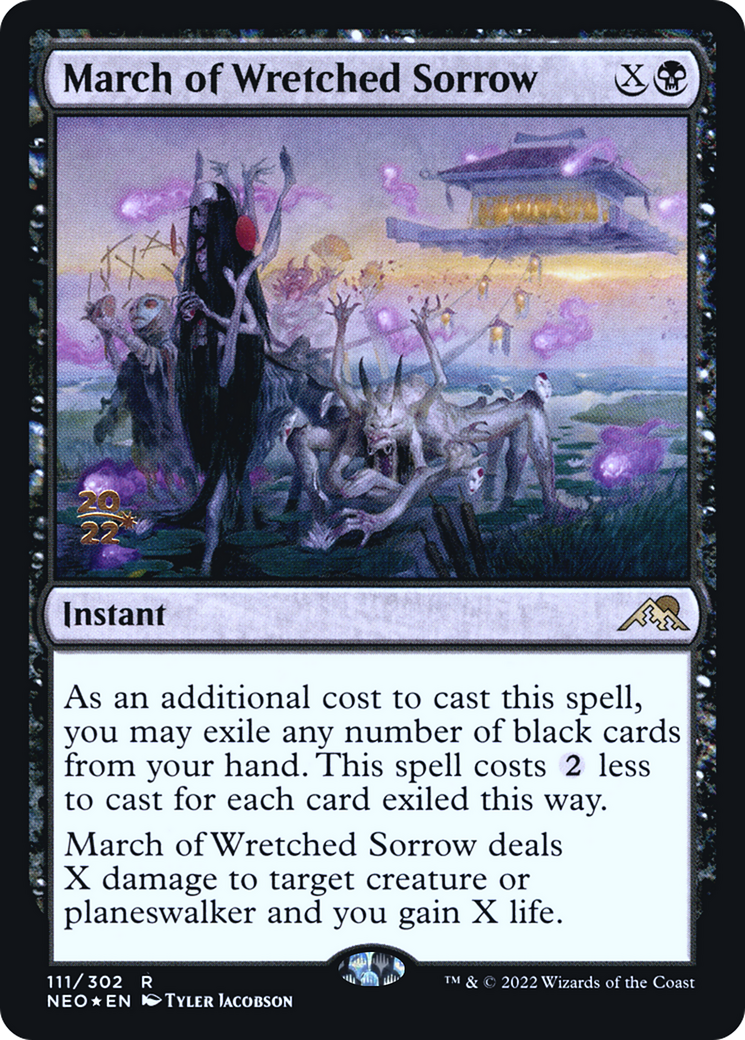 March of Wretched Sorrow (PRE-111S) (Foil)