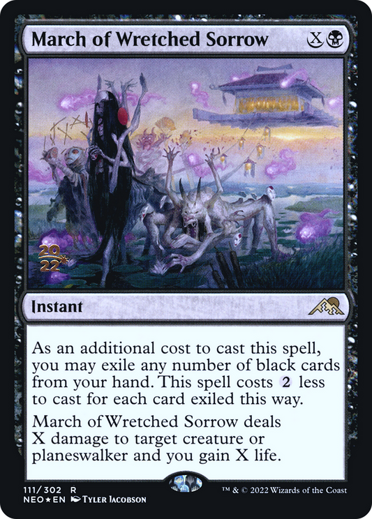 March of Wretched Sorrow (PRE-111S) (Foil)